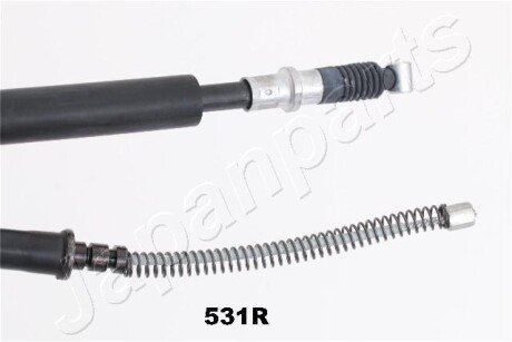 JAPANPARTS MITSUBISHI Трос ручн.тормоза прав.Pajero 96- japan Parts BC-531R