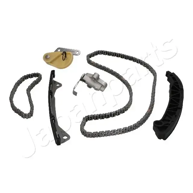 JAPANPARTS NISSAN К-кт цепи ГРМ (2 цепи+ 3 шт. направляющие+ 1 натяжитель) Juke 1.6 10- Japan Parts KDK136 (фото 1)