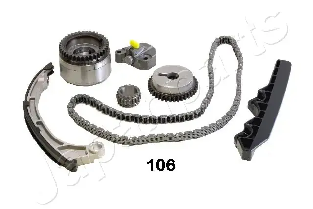 JAPANPARTS NISSAN К-кт цепи привода распредвала Note,Micra II,III 1.2/1.4 Japan Parts KDK-106V (фото 1)