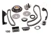 JAPANPARTS NISSAN К-т цепи (полный) привода ГРМ Almera,Sunny 1.4,1.6 90- japan parts KDK-100