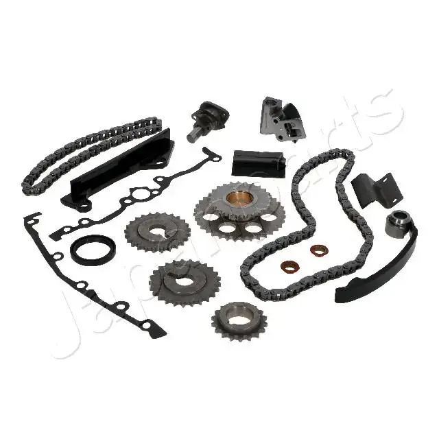 JAPANPARTS NISSAN К-т цепи (полный) привода ГРМ Almera,Sunny 1.4,1.6 90- japan parts KDK-100
