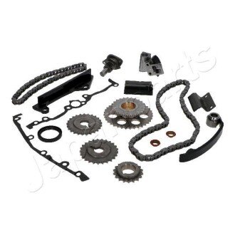 JAPANPARTS NISSAN К-т цепи (полный) привода ГРМ Almera,Sunny 1.4,1.6 90- japan Parts KDK100