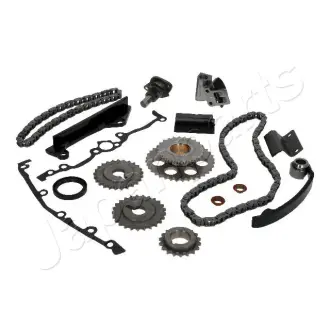 JAPANPARTS NISSAN К-т цепи (полный) привода ГРМ Almera,Sunny 1.4,1.6 90- japan parts KDK-100