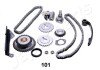 JAPANPARTS NISSAN К-т цепи (полный) привода ГРМ Almera,Sunny 1.4,1.6 90- japan Parts KDK-101