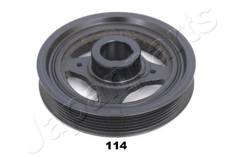 JAPANPARTS NISSAN Шків колінчатого валу QASHQAI / QASHQAI +2 I 07- japan Parts PU-114 на Ниссан Qashqai j10