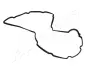JAPANPARTS Прокладка клапанной крышки HYUNDAI KIA japan parts GP-H08