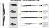 JAPANPARTS Щетка стеклоочистителя задняя 1х400 OPEL Vivaro 01- Vectra C Astra G RENAULT Trafic, Kangoo, Megane Japan Parts SSX40R (фото 2)