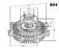 JAPANPARTS SUZUKI Вискомуфта Grand Vitara 2,0-2,5 -03 japan parts VC-804