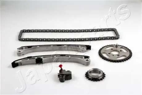 JAPANPARTS TOYOTA К-т ланцюга грм (ланцюг+2 зірочки+2 направляючі+натягувач)Avensis 2.0-2.2D, RAV-4 Japan Parts KDK211