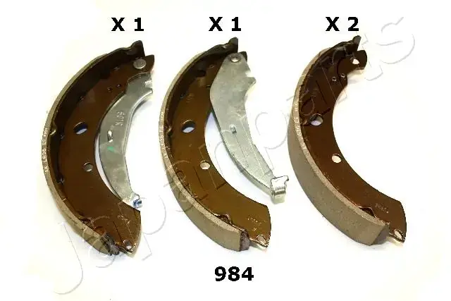JAPANPARTS VW щоки гальмівні задн.Polo 09-,SKODA Rapid Japan Parts GF984AF (фото 1)