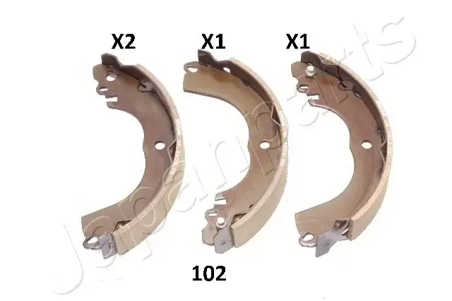 Колодки ручного (стоячого) тормоза japan parts GF-102AF