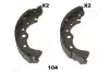 Колодки ручного (стоячого) тормоза japan parts GF104AF