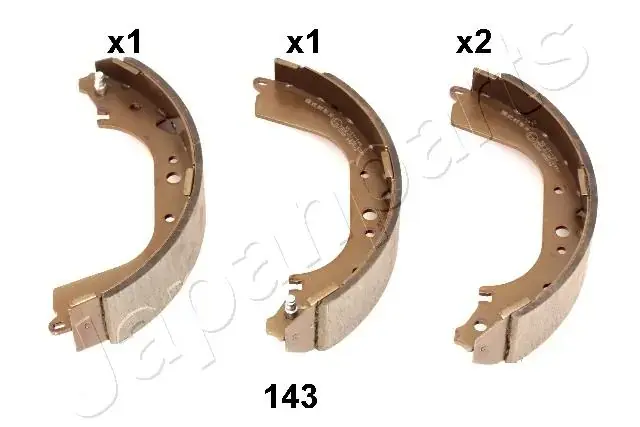Колодки ручного (стоячого) тормоза japan parts GF143AF