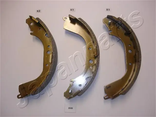 Колодки ручного (стоячого) тормоза japan parts GF205AF