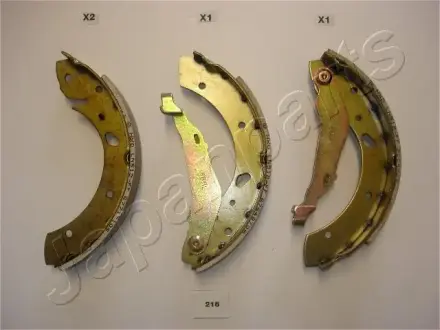 Колодки ручного (стоячого) тормоза japan parts GF216AF Тойота Авенсис т22