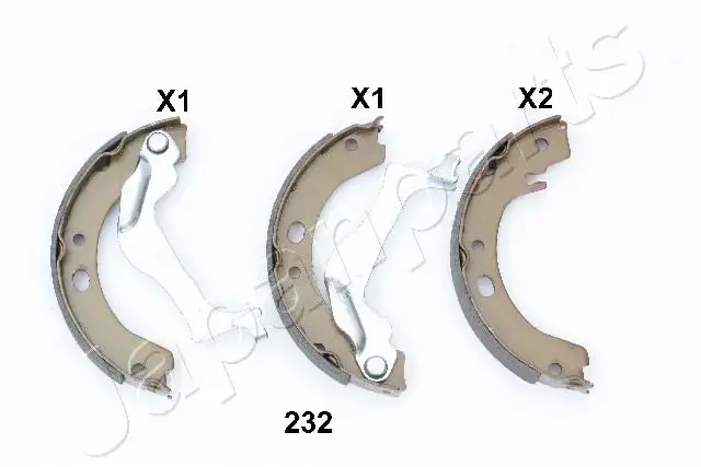 Колодки ручного (стоячого) тормоза japan parts GF232AF