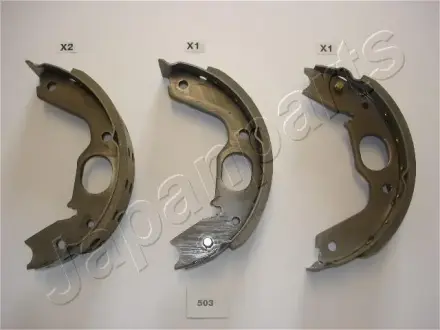 Колодки ручного (стоячого) тормоза japan parts GF503AF Митсубиси Pajero sport