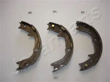 Колодки ручного (стоячого) тормоза japan parts GF-507AF
