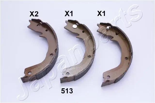 Колодки ручного (стоячого) тормоза japan parts GF-513AF