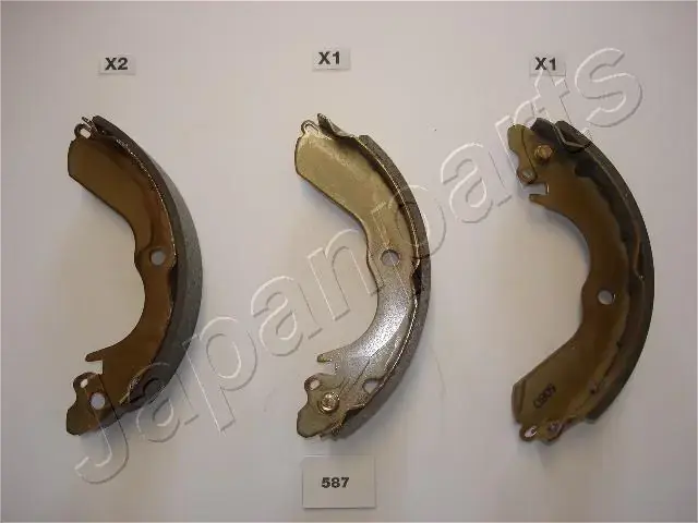 Колодки ручного (стоячого) гальма Japan Parts GF587AF (фото 1)