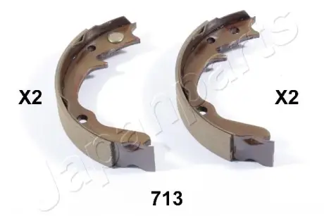 Колодки ручного (стоячого) тормоза japan parts GF-713AF