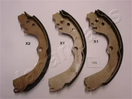 Колодки ручного (стоячого) тормоза japan parts GF-798AF