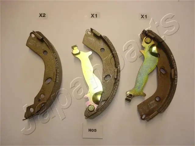 Колодки ручного (стоячого) гальма Japan Parts GF-H05AF (фото 1)