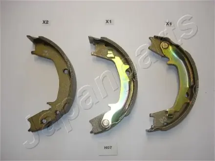 Колодки ручного (стоячого) тормоза japan parts GF-H07AF