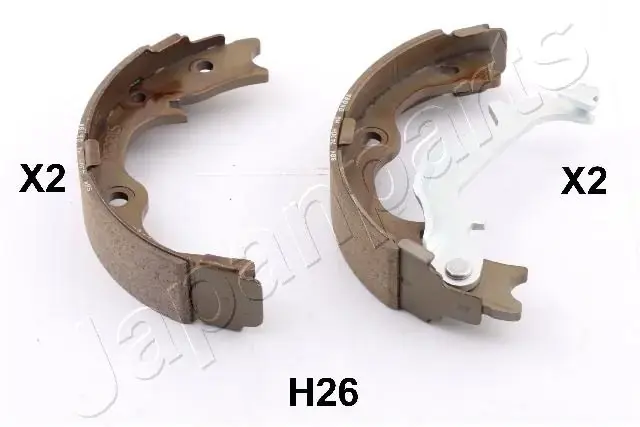 Колодки ручного (стоячого) тормоза japan parts GFH26AF