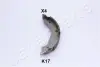 Колодки ручного (стоячого) тормоза japan parts GF-K17AF