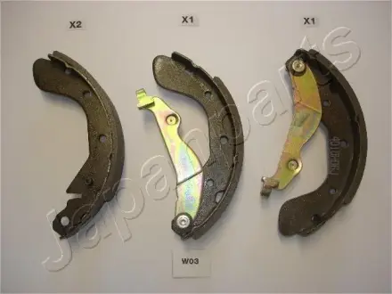 Колодки ручного (стоячого) тормоза japan parts GF-W03AF