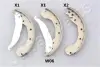 Колодки ручного (стоячого) гальма Japan Parts GF-W06AF (фото 1)