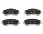 Передние тормозные колодки japan parts PA-0645AF
