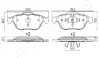 Передні тормозні (гальмівні) колодки Japan Parts PA0706AF (фото 2)