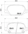 Колодки ручного (стоячого) тормоза japan parts PP0214AF