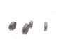 Передние тормозные колодки japan parts PA-0014AF