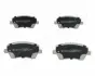 Передні тормозні (гальмівні) колодки Japan Parts PA013AF (фото 1)