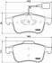 Передні тормозні (гальмівні) колодки Japan Parts PA-0247AF (фото 2)