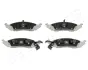 Передние тормозные колодки japan parts PA093AF