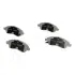Передние тормозные колодки japan parts PA-1002AF