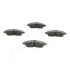 Передние тормозные колодки japan parts PA-1002AF
