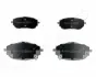 Передні тормозні (гальмівні) колодки Japan Parts PA2000AF (фото 1)