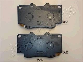 Передние тормозные колодки japan Parts PA-226AF