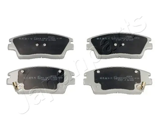Передні тормозні (гальмівні) колодки Japan Parts PA-H24AF (фото 1)