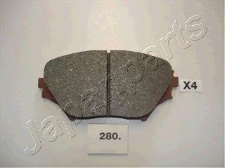 Передні тормозні (гальмівні) колодки japan Parts PA-280AF