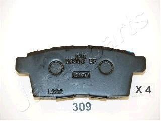 Задні тормозні (гальмівні) колодки japan Parts PP-309AF
