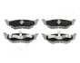 Задние тормозные колодки japan parts PP016AF