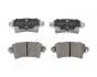 Задні тормозні (гальмівні) колодки Japan Parts PP-102AF (фото 1)