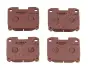 Задні тормозні (гальмівні) колодки Japan Parts PP294AF (фото 1)