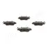 Задні тормозні (гальмівні) колодки Japan Parts PP318AF (фото 1)